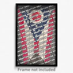 Grafton Ohio Poster (OH City Souvenir 11x17 Town Print)