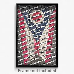 Northwood Ohio Poster (OH City Souvenir 11x17 Town Print)
