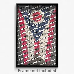 Ada Ohio Poster (OH City Souvenir 11x17 Town Print)