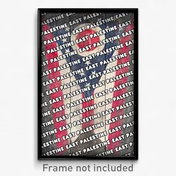 East Palestine Ohio Poster (OH City Souvenir 11x17 Town Print)