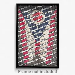 Summerside Ohio Poster (OH City Souvenir 11x17 Town Print)