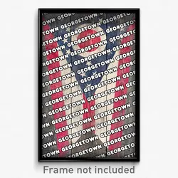 Georgetown Ohio Poster (OH City Souvenir 11x17 Town Print)