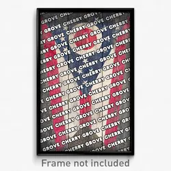 Cherry Grove Ohio Poster (OH City Souvenir 11x17 Town Print)