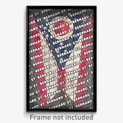 St. Bernard Ohio Poster (OH City Souvenir 11x17 Town Print)