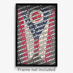 Amberley Ohio Poster (OH City Souvenir 11x17 Town Print)