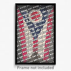 Dry Ridge Ohio Poster (OH City Souvenir 11x17 Town Print)