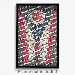Newcomerstown Ohio Poster (OH City Souvenir 11x17 Town Print)