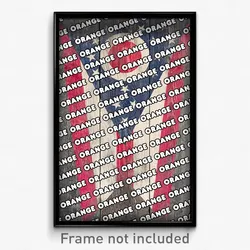 Orange Ohio Poster (OH City Souvenir 11x17 Town Print)
