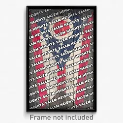 Salem Heights Ohio Poster (OH City Souvenir 11x17 Town Print)