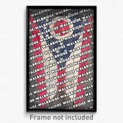 Walbridge Ohio Poster (OH City Souvenir 11x17 Town Print)