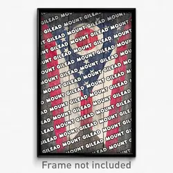 Mount Gilead Ohio Poster (OH City Souvenir 11x17 Town Print)