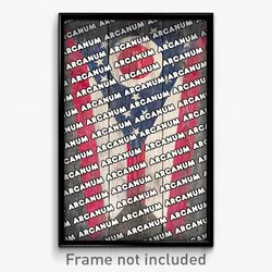 Arcanum Ohio Poster (OH City Souvenir 11x17 Town Print)