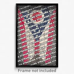 Strasburg Ohio Poster (OH City Souvenir 11x17 Town Print)
