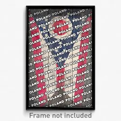 Poland Ohio Poster (OH City Souvenir 11x17 Town Print)