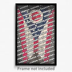 Hebron Ohio Poster (OH City Souvenir 11x17 Town Print)