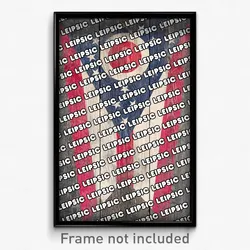 Leipsic Ohio Poster (OH City Souvenir 11x17 Town Print)