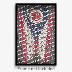 Terrace Park Ohio Poster (OH City Souvenir 11x17 Town Print)