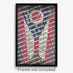 Manchester Ohio Poster (OH City Souvenir 11x17 Town Print)