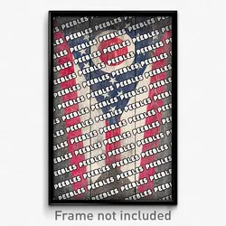 Peebles Ohio Poster (OH City Souvenir 11x17 Town Print)
