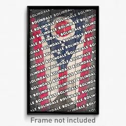 Bolindale Ohio Poster (OH City Souvenir 11x17 Town Print)