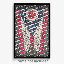 Camden Ohio Poster (OH City Souvenir 11x17 Town Print)