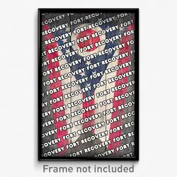 Fort Recovery Ohio Poster (OH City Souvenir 11x17 Town Print)