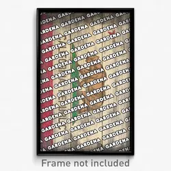 Gardena California Poster (CA City Souvenir 11x17 Town Print)
