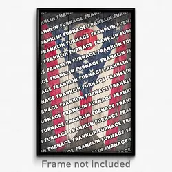 Franklin Furnace Ohio Poster (OH City Souvenir 11x17 Town Print)