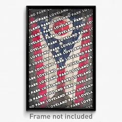 Loveland Park Ohio Poster (OH City Souvenir 11x17 Town Print)