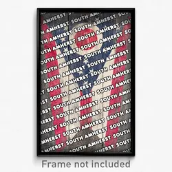 South Amherst Ohio Poster (OH City Souvenir 11x17 Town Print)