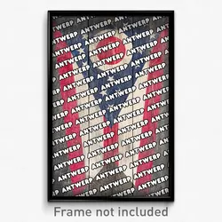 Antwerp Ohio Poster (OH City Souvenir 11x17 Town Print)