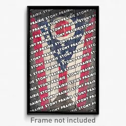 Stony Prairie Ohio Poster (OH City Souvenir 11x17 Town Print)