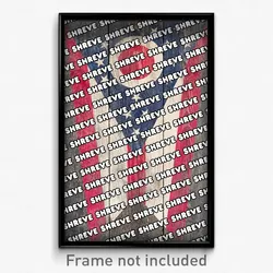 Shreve Ohio Poster (OH City Souvenir 11x17 Town Print)
