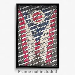 Bremen Ohio Poster (OH City Souvenir 11x17 Town Print)