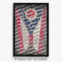 Pomeroy Ohio Poster (OH City Souvenir 11x17 Town Print)