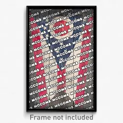 McComb Ohio Poster (OH City Souvenir 11x17 Town Print)