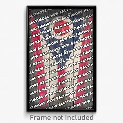 New Baltimore Ohio Poster (OH City Souvenir 11x17 Town Print)