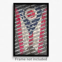 Forest Ohio Poster (OH City Souvenir 11x17 Town Print)