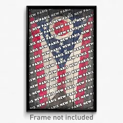New Paris Ohio Poster (OH City Souvenir 11x17 Town Print)