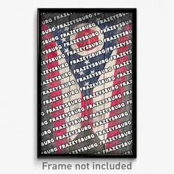 Frazeysburg Ohio Poster (OH City Souvenir 11x17 Town Print)