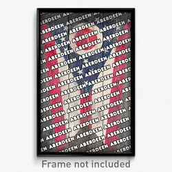 Aberdeen Ohio Poster (OH City Souvenir 11x17 Town Print)