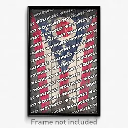 Wolfhurst Ohio Poster (OH City Souvenir 11x17 Town Print)