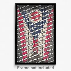 Hiram Ohio Poster (OH City Souvenir 11x17 Town Print)