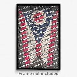 Fairfield Beach Ohio Poster (OH City Souvenir 11x17 Town Print)