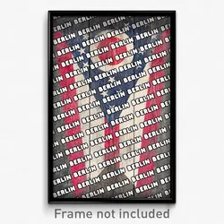 Berlin Ohio Poster (OH City Souvenir 11x17 Town Print)