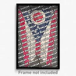 Dunlap Ohio Poster (OH City Souvenir 11x17 Town Print)