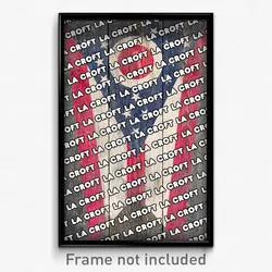 La Croft Ohio Poster (OH City Souvenir 11x17 Town Print)