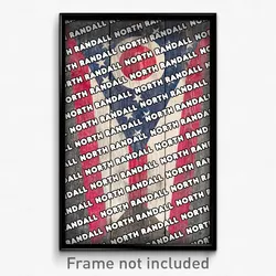 North Randall Ohio Poster (OH City Souvenir 11x17 Town Print)