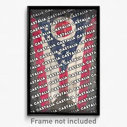 Castalia Ohio Poster (OH City Souvenir 11x17 Town Print)