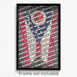 Newport Ohio Poster (OH City Souvenir 11x17 Town Print)